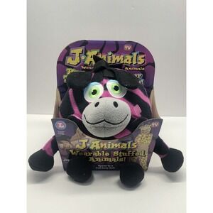 Jay At Play Janimals Wearable ZEBRA SIZE LARGE pajamas